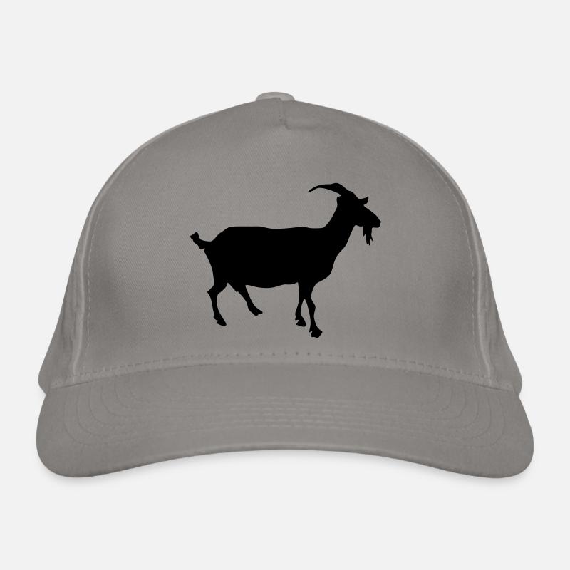 Silhouette de chèvre Casquette classique bio