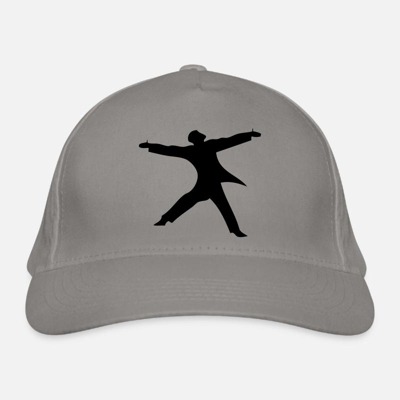 Tanzender Mann Bio-Baseballkappe