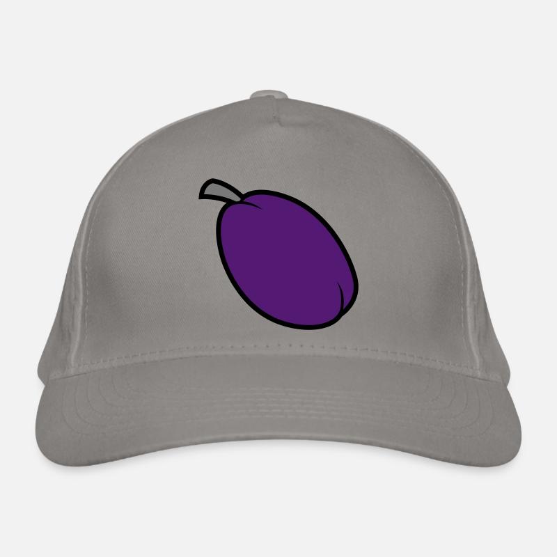 Pflaume Bio-Baseballkappe