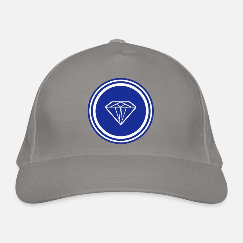 Symbole de diamant Casquette classique bio