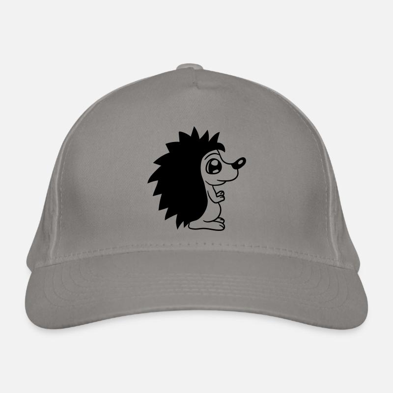 mignon petit hérisson mignon hiver automne stac Casquette classique bio