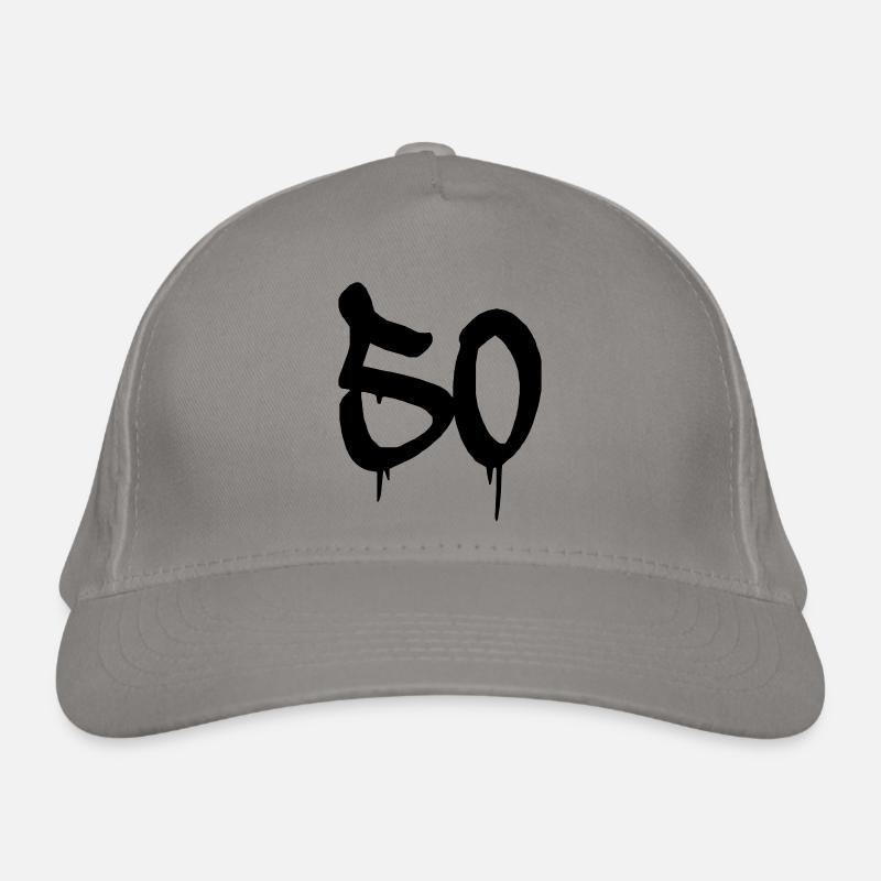 50 Bio-Baseballkappe