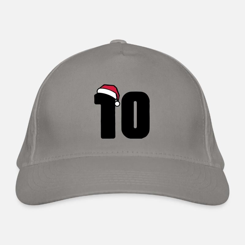 10 Numéro de Noël Casquette classique bio