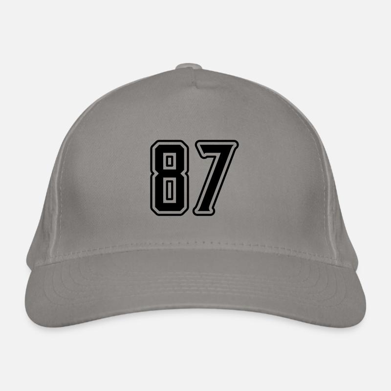 Symbole numérique 87 Casquette classique bio