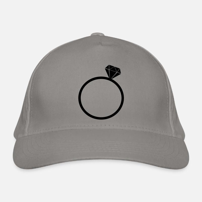 diamantring Bio-Baseballkappe