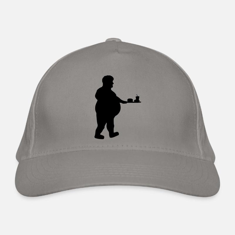 Fat Fast Food Organic Baseball Cap