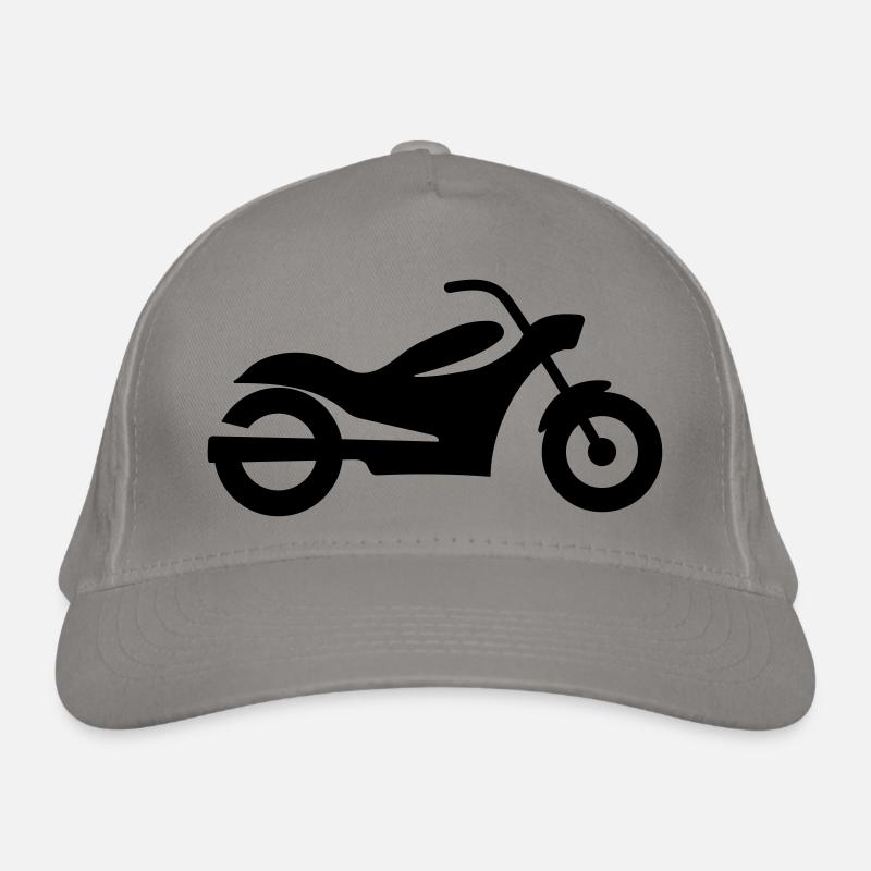 La moto Casquette classique bio
