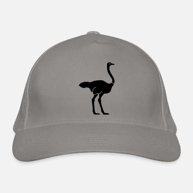 Ostrich Organic Baseball Cap