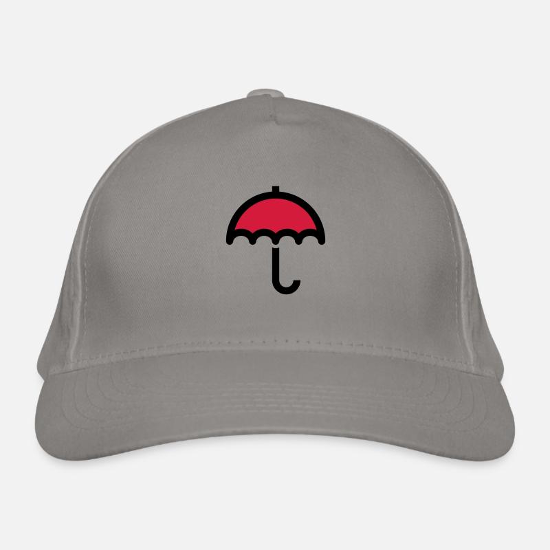 Umbrella icon symbol Organic Baseball Cap