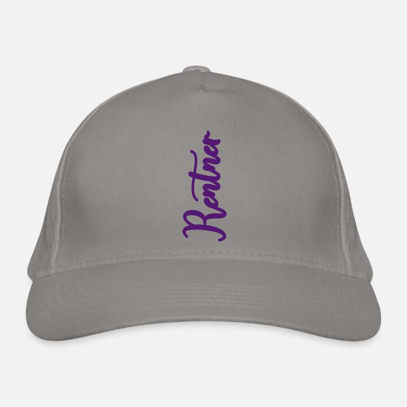 Rentner Bio-Baseballkappe