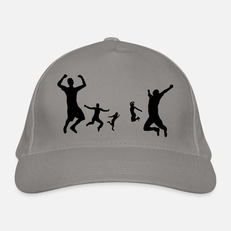 Menschen Jubel Bio-Baseballkappe