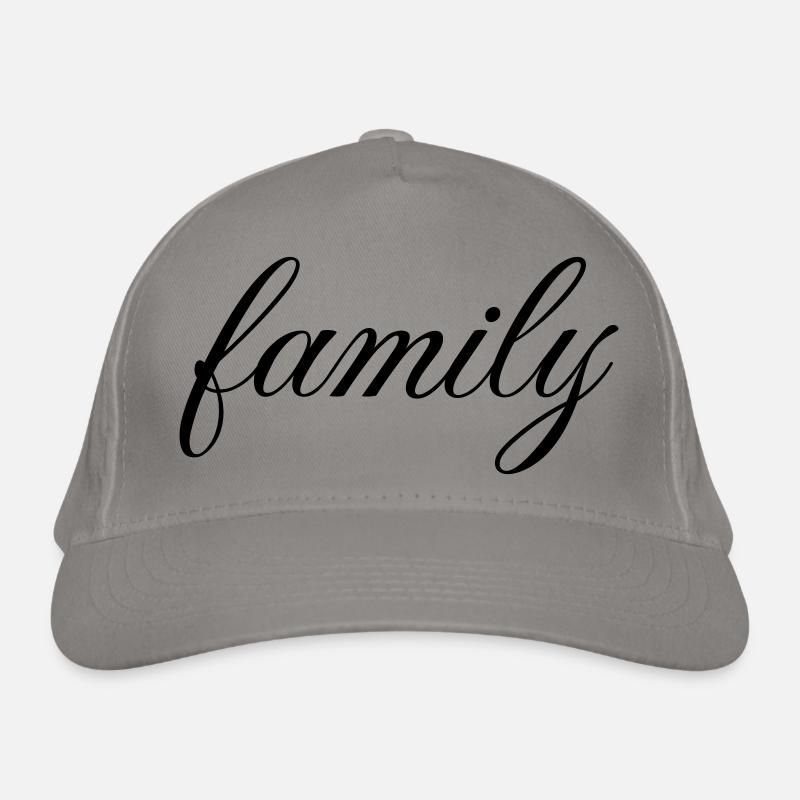 Family connects: Des graphismes élégants pour l’ensemble Casquette classique bio