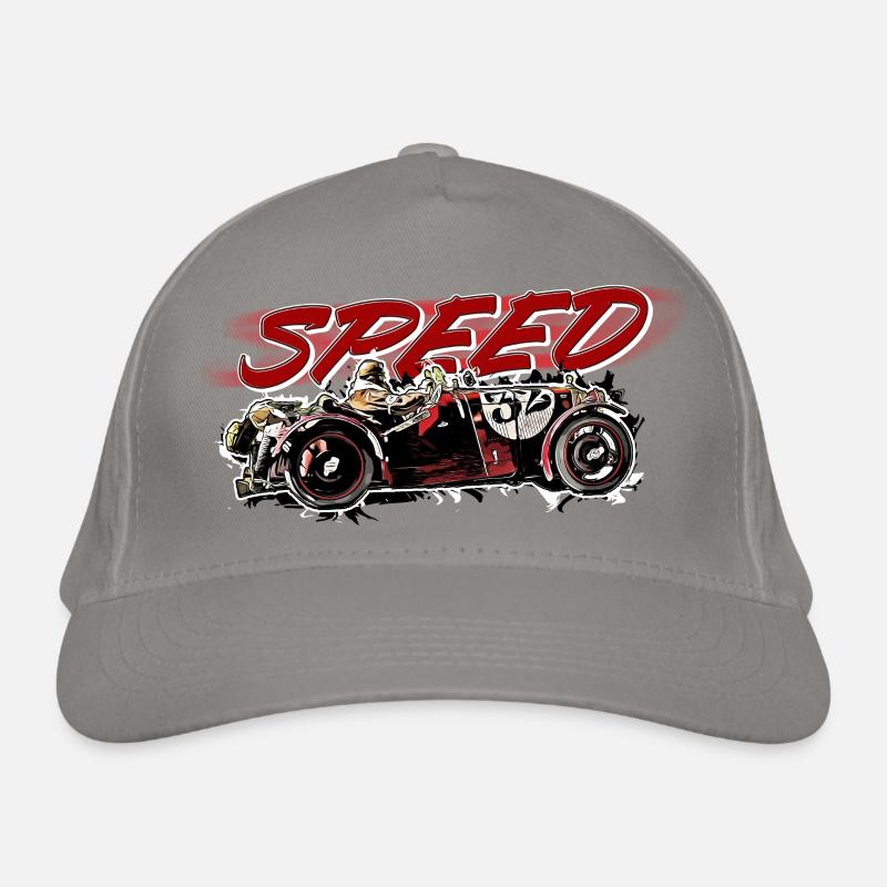 Oldtimer - Vitesse - Casquette classique bio - gris clair