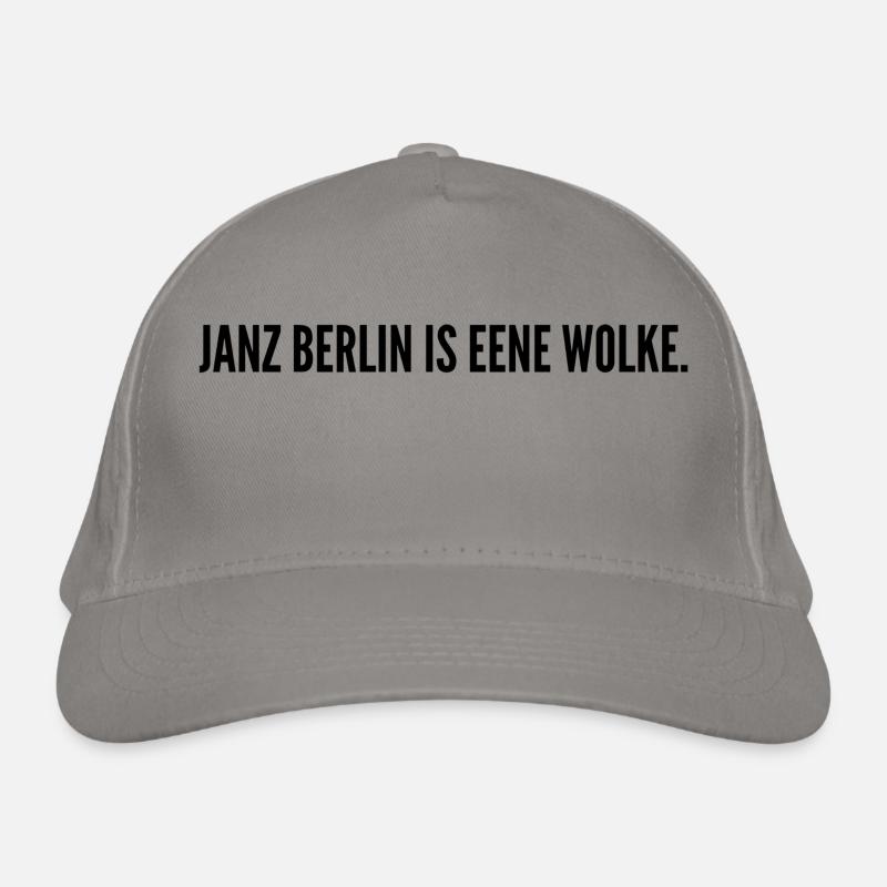 Berliner Schnauze Bio-Baseballkappe