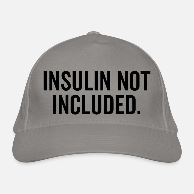 Insuline non incluse Casquette classique bio