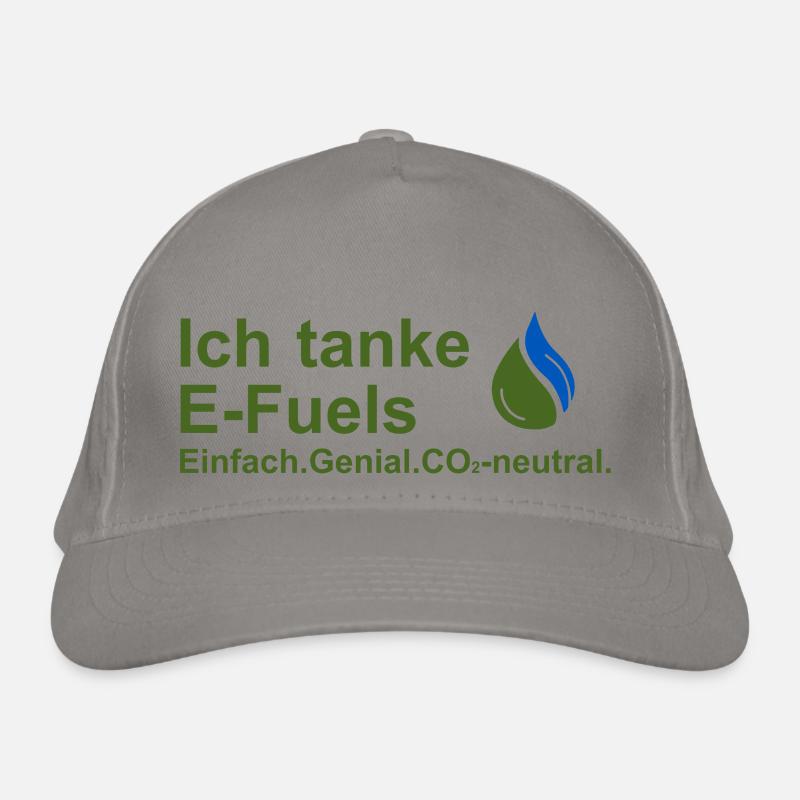 Ich tanke E-Fuels Bio-Baseballkappe