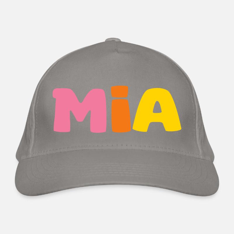 Name - Mia Bio-Baseballkappe