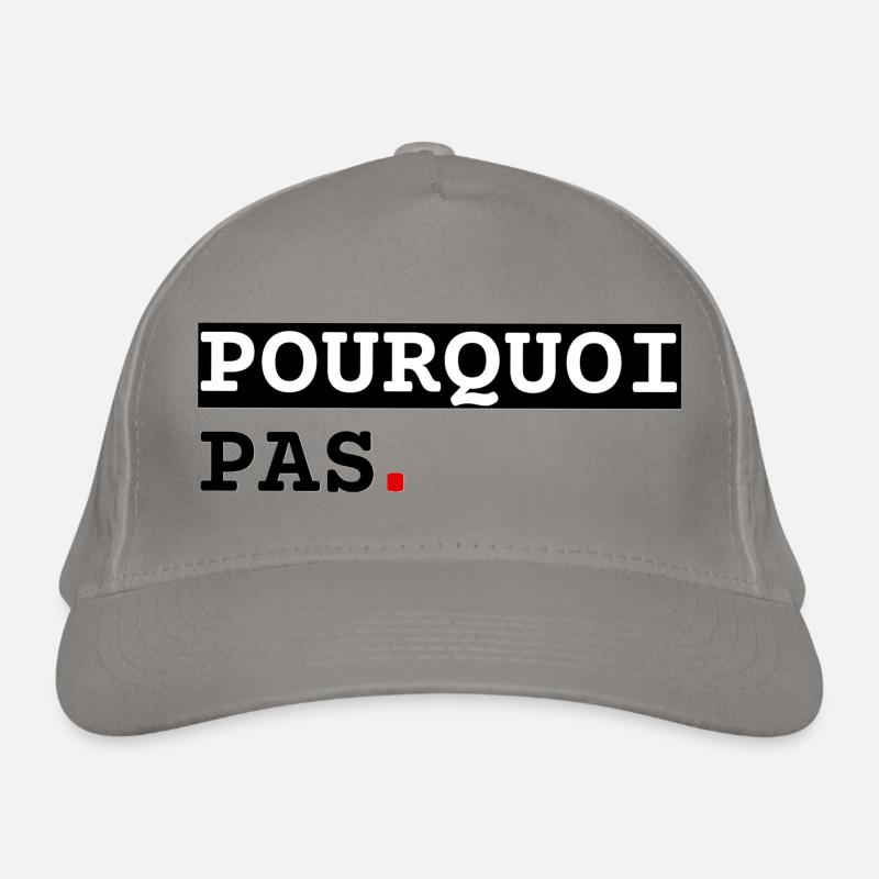 Pourquoi pas Casquette classique bio