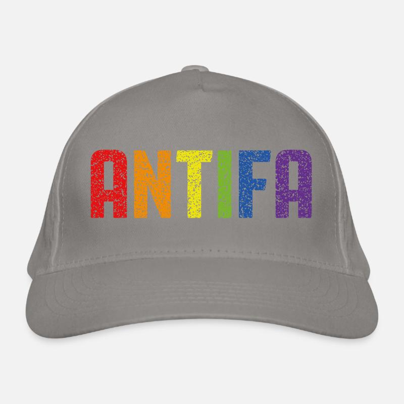 Fierté Antifa Casquette classique bio