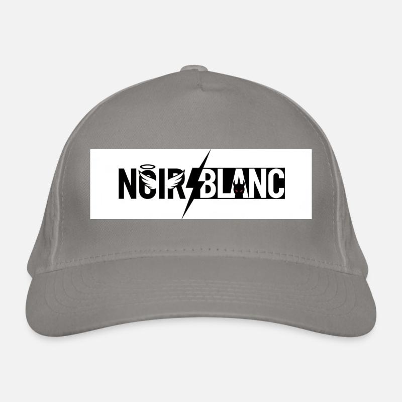 BlackFlash White Graphic – Contrast Logo Organic Baseball Cap