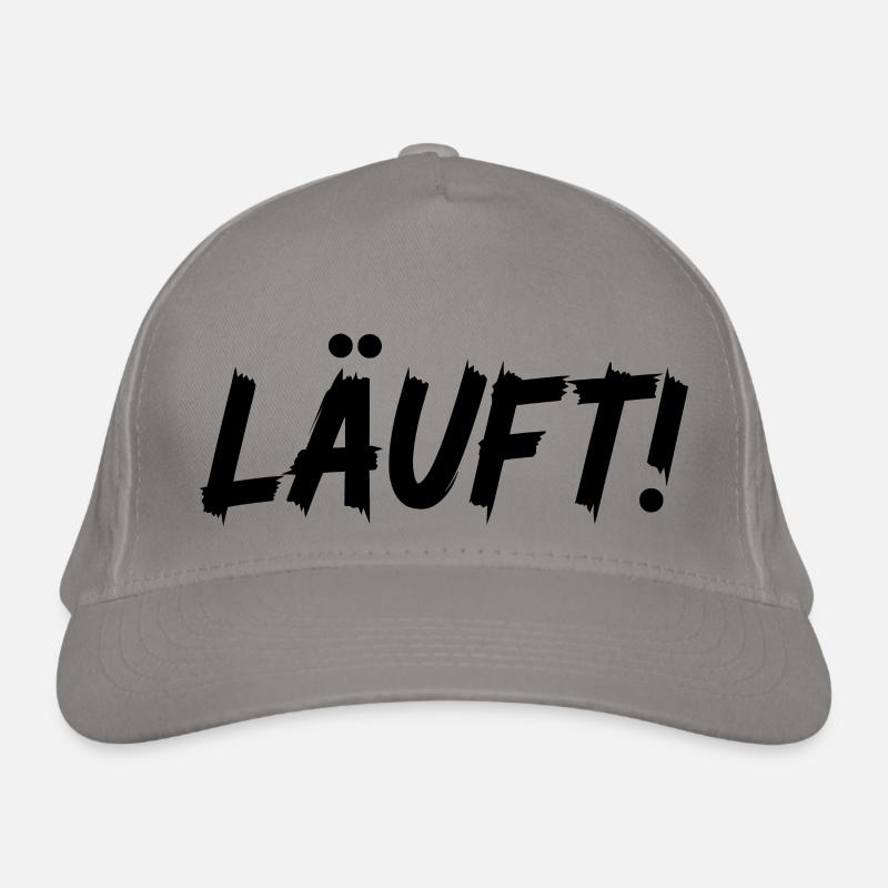 Läuft! Bio-Baseballkappe