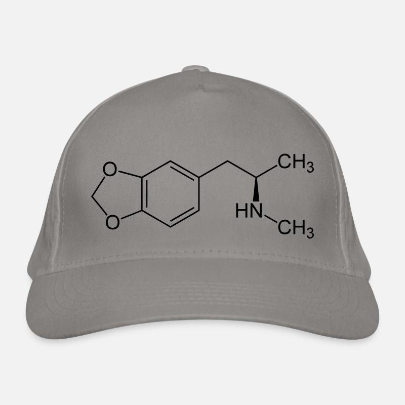 MDMA - Bio-Baseballkappe - Hellgrau