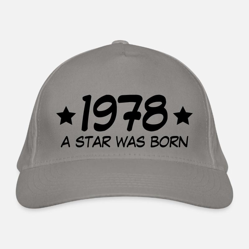 1978 - A star was born (fr) Casquette classique bio