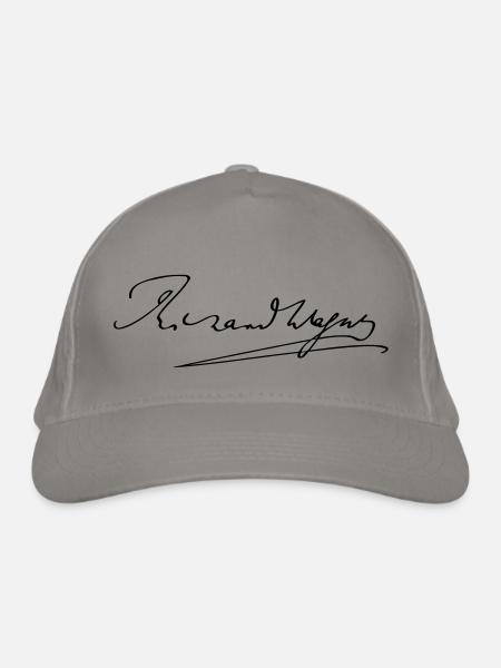 Richard Wagner - Bio-Baseballkappe - Hellgrau