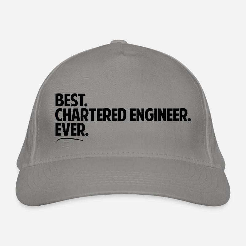 Best chartered engineer ever period bold Organic Baseball Cap