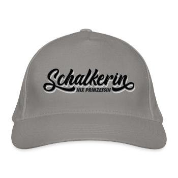 Nix Prinzessin Schalkerin! | Gelsenkirchen Schalke - Bio-Baseballkappe - Hellgrau - Vorne