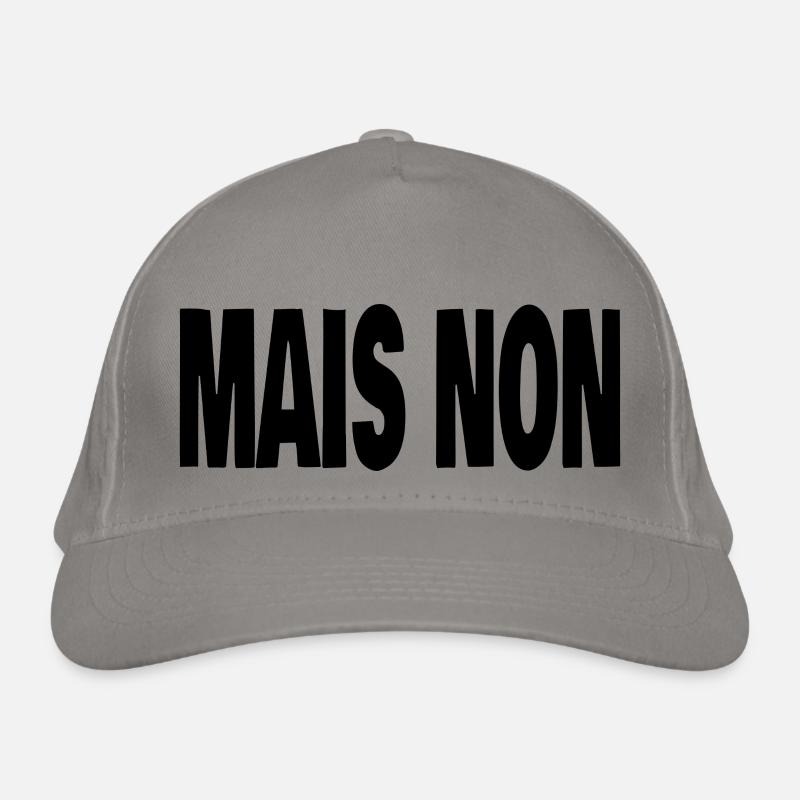 mais non Casquette classique bio