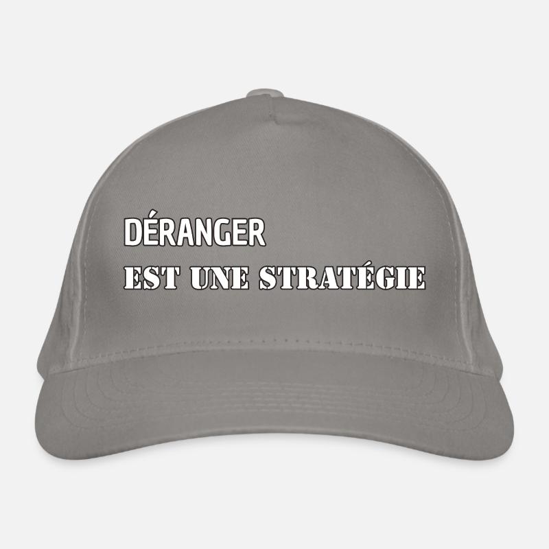 DISTURBING IS A STRATEGY Organic Baseball Cap