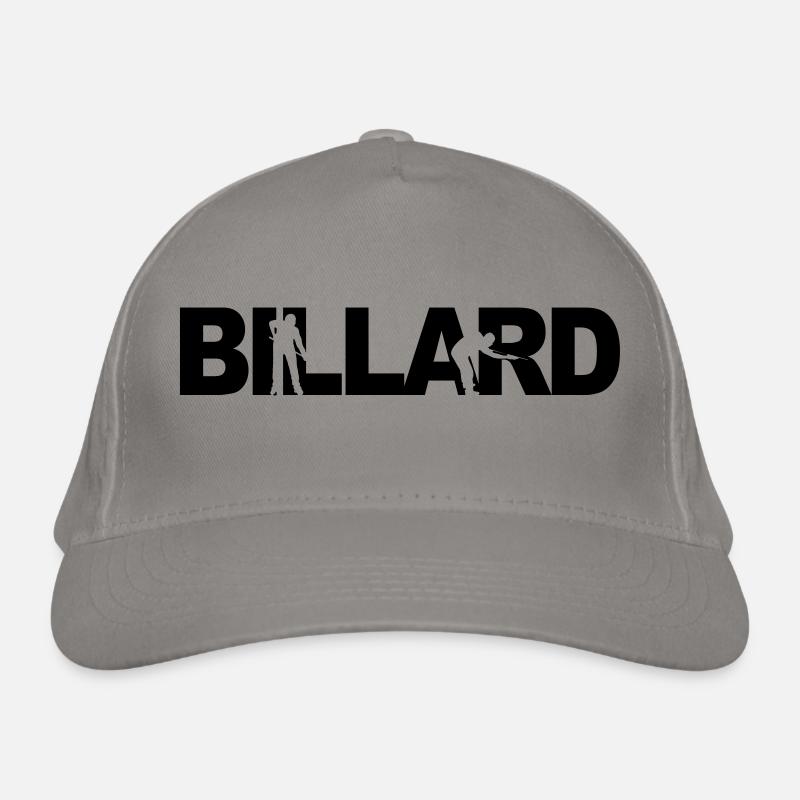 Billard Bio-Baseballkappe