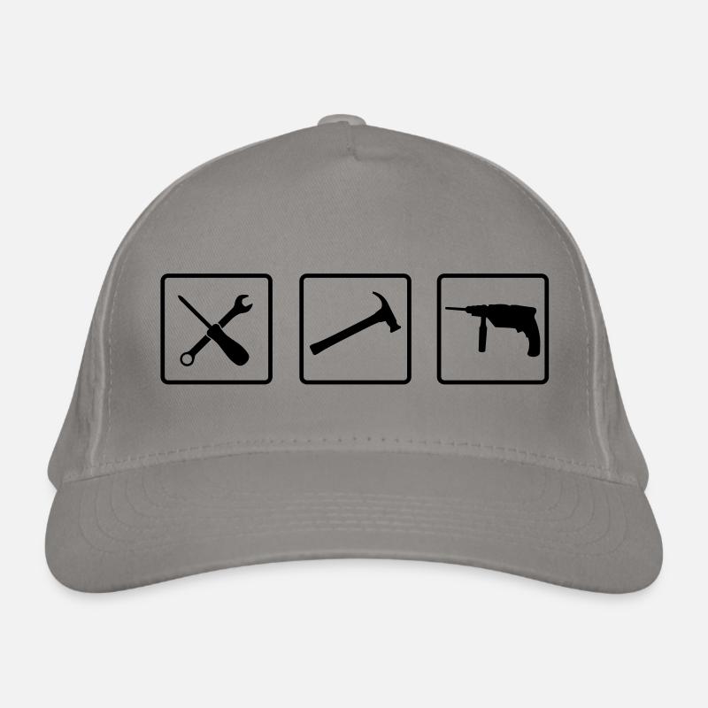 handwerker_1__f1 Bio-Baseballkappe