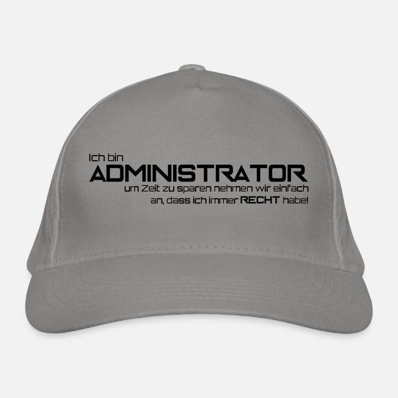 administrator Organic Baseball Cap