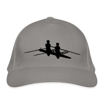 aviron 2 - Casquette classique bio - gris clair - Devant