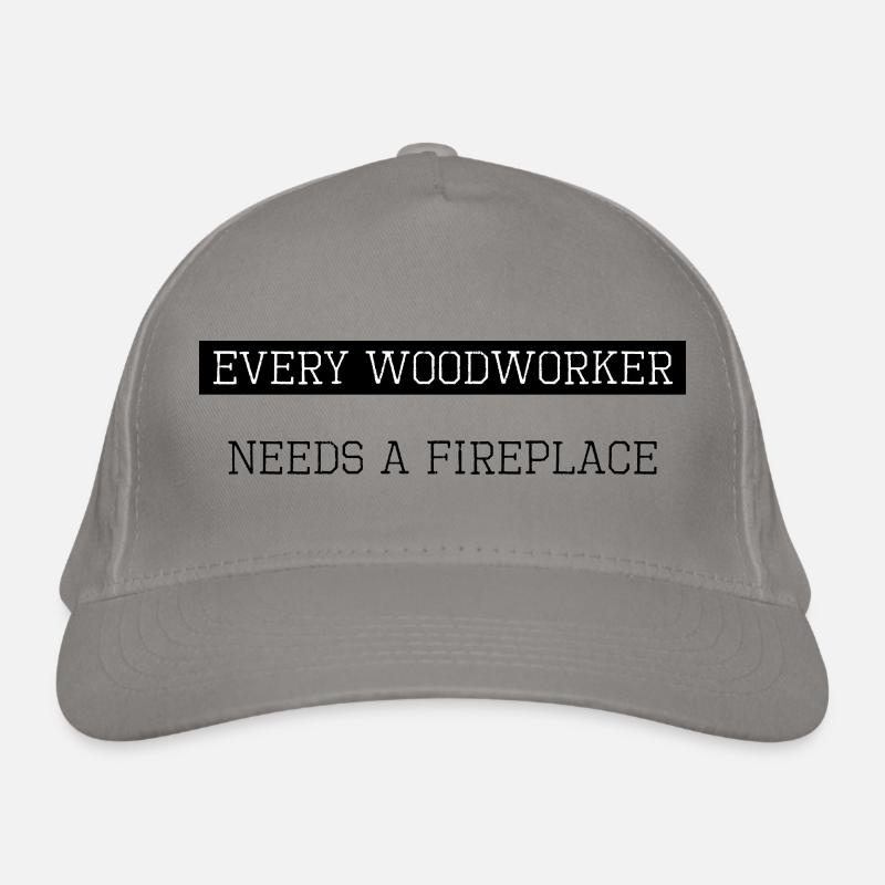 arboriculture chainsaw grab blogger carpenter Organic Baseball Cap