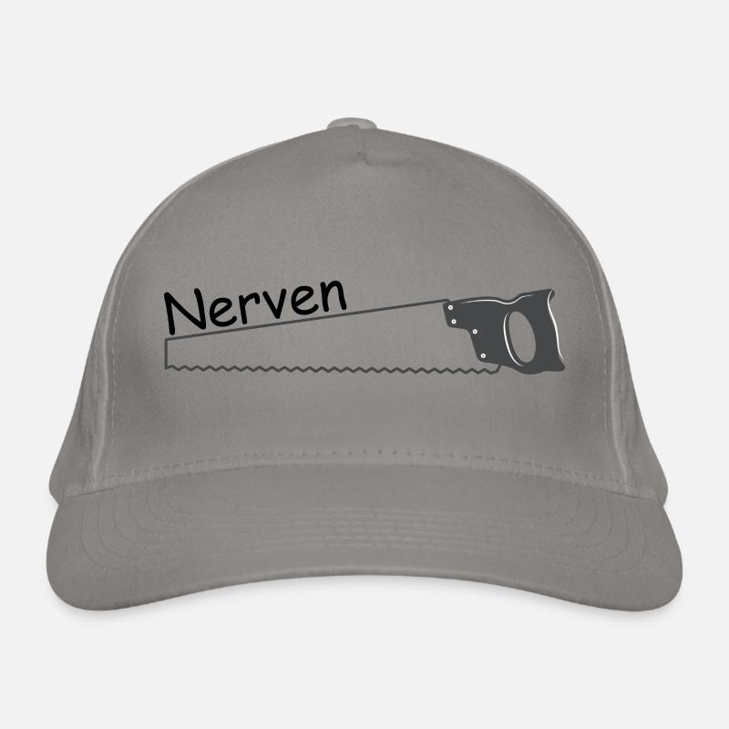 Nervensäge Bio-Baseballkappe