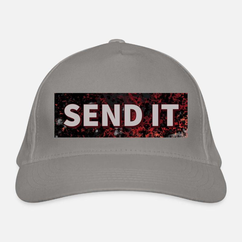 SEND IT Boxlogo Bio-Baseballkappe