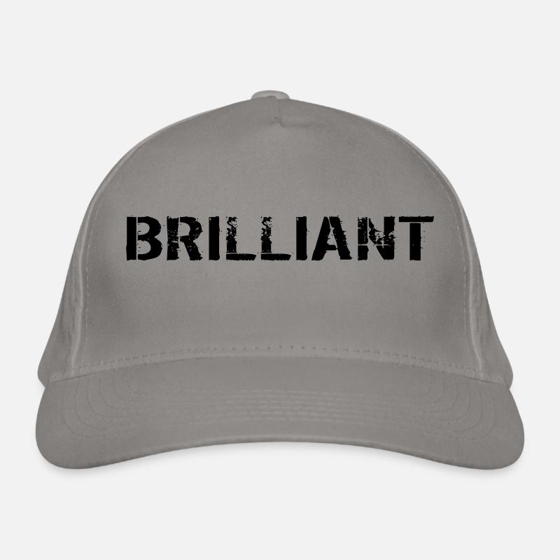 Brilliant black Bio-Baseballkappe