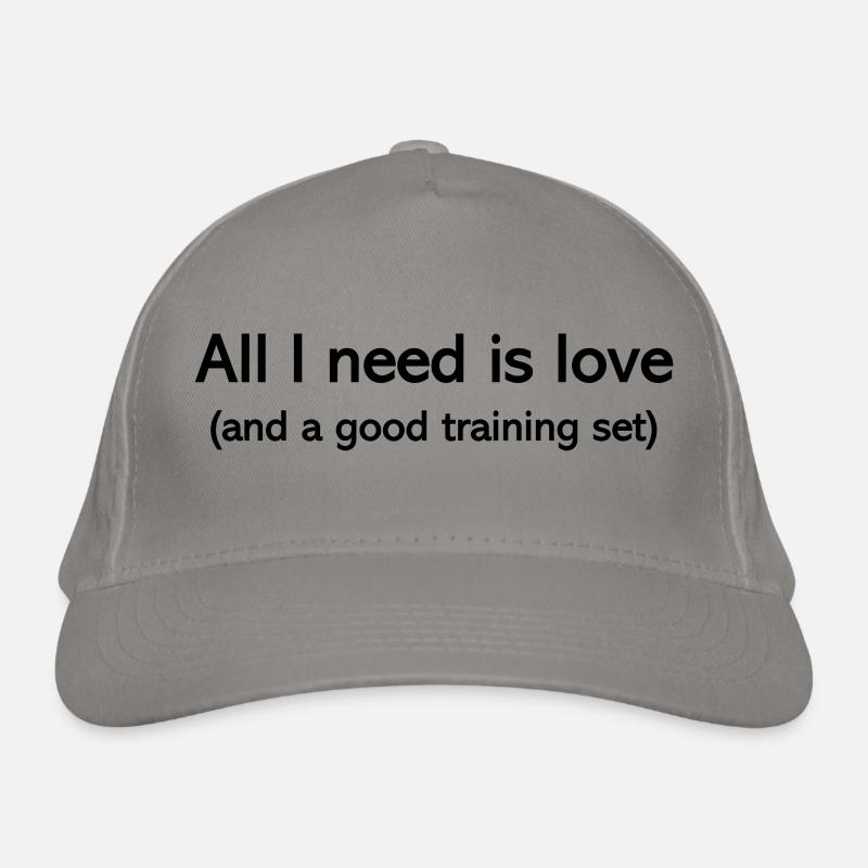 All I need is love (and a good training set) Bio-Baseballkappe