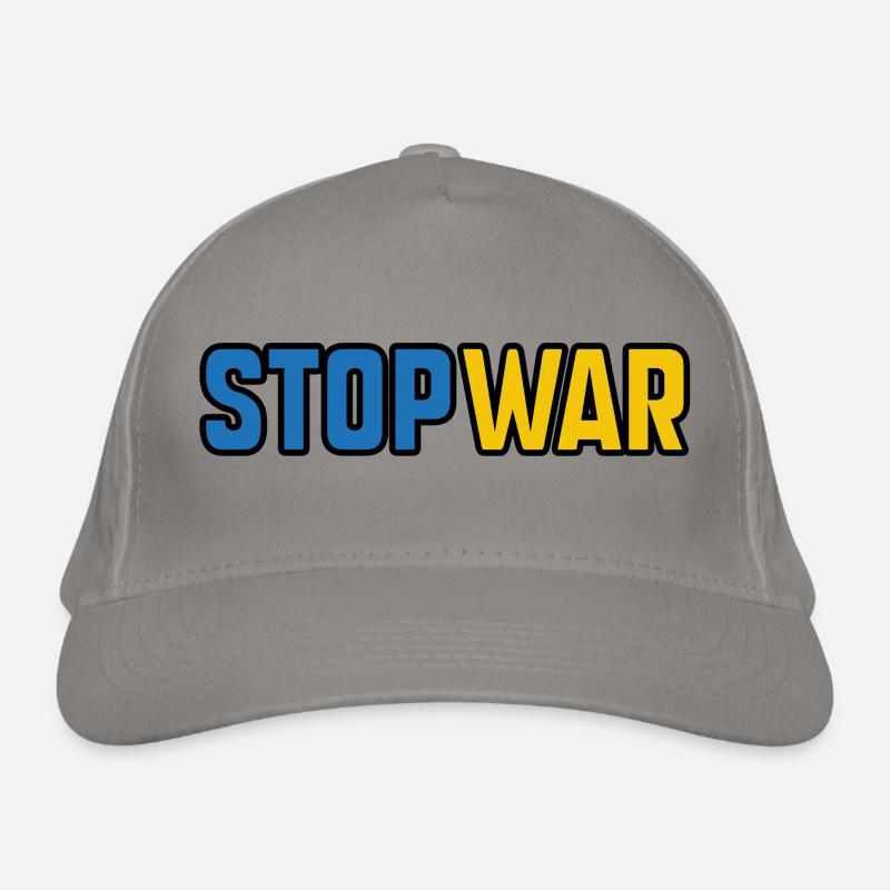 Stop War Casquette classique bio