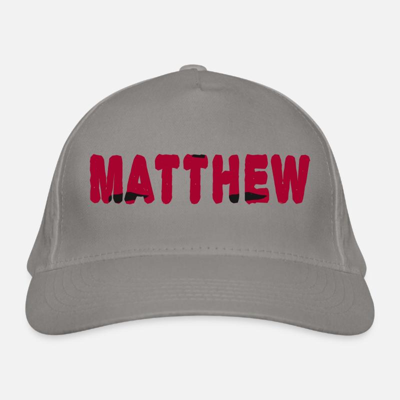 Matthew - Name Organic Baseball Cap