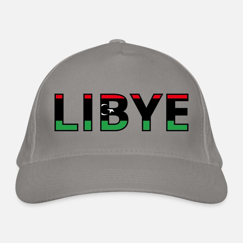 Drapeau Libye Casquette classique bio
