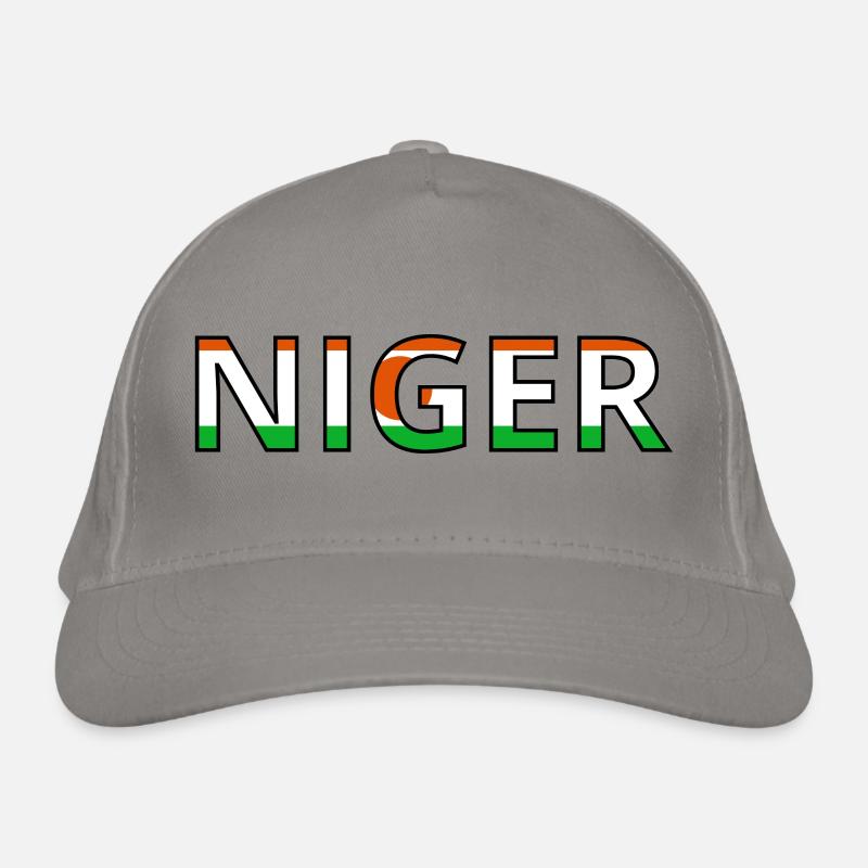 Drapeau Niger Casquette classique bio