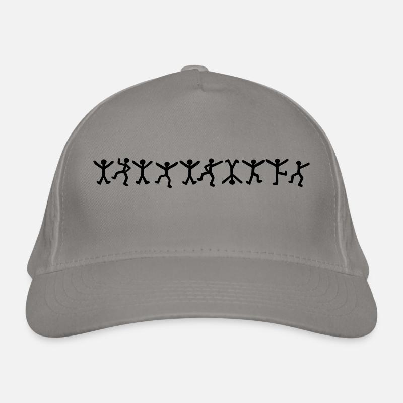Tanzen-Mann - Grundstufe Bio-Baseballkappe