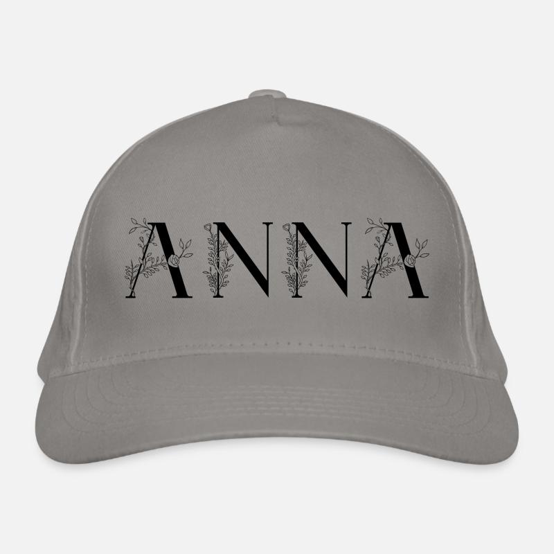 Name - Anna Organic Baseball Cap