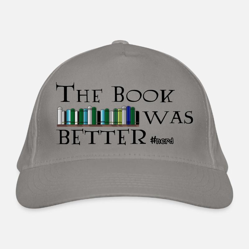 The Book What Better #nerd Organic Baseball Cap