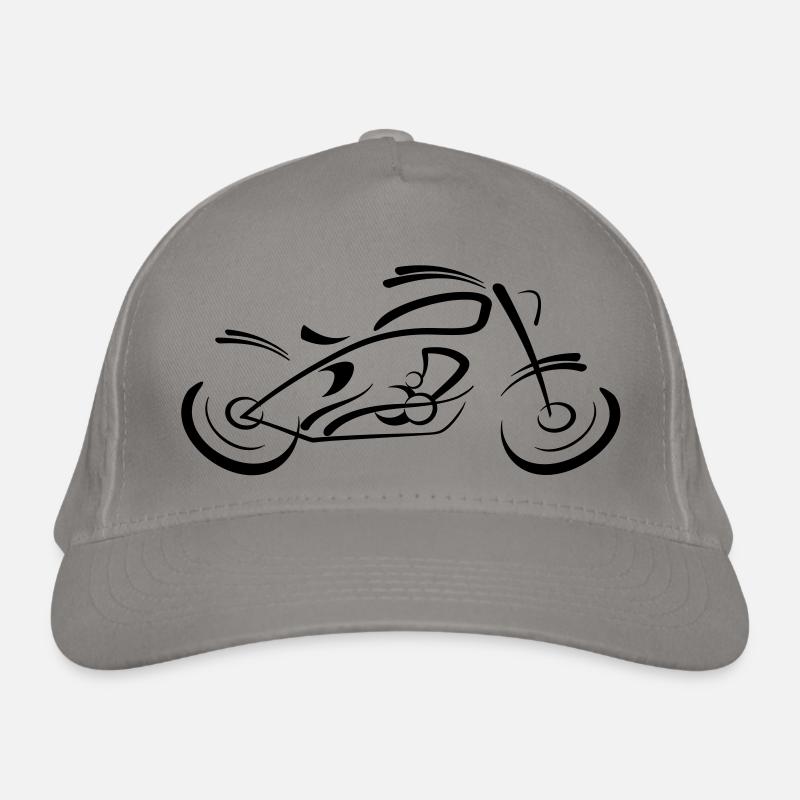 Coffee Racer Motorrad Bio-Baseballkappe