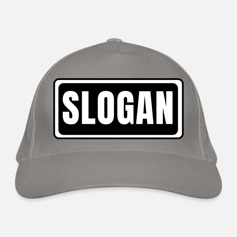 Casquette classique bio